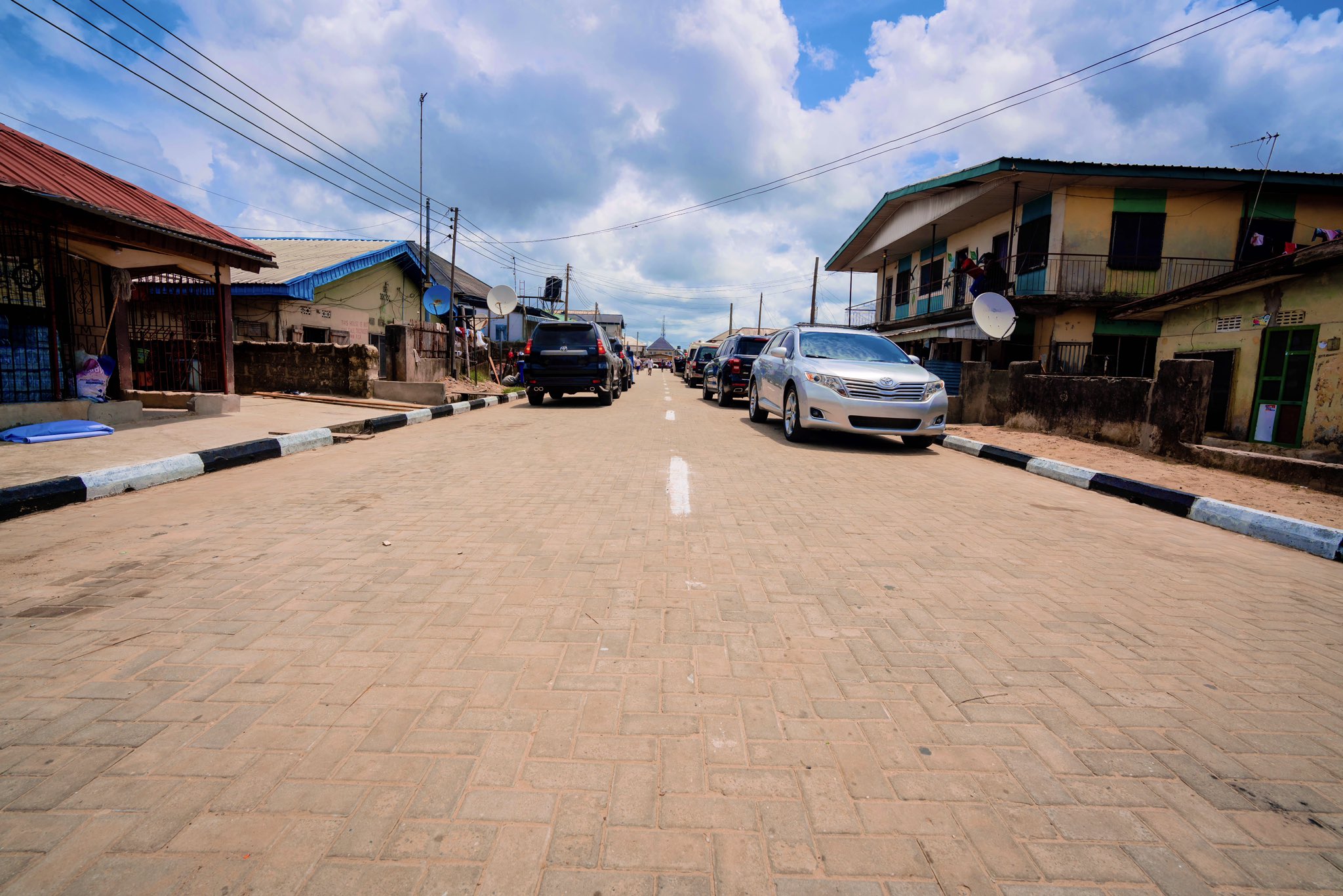 5,085 kilometres comprising 13 network of paved roads using HFP concrete stones