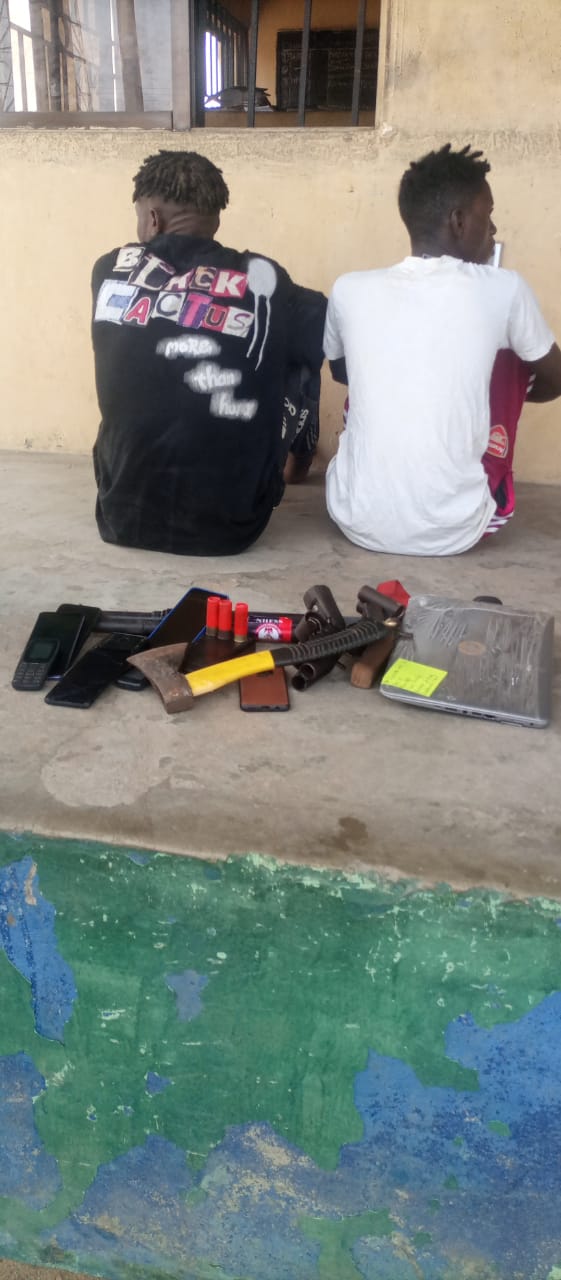 Police nab suspected armed robbers, cultists, recover ammunition in Delta