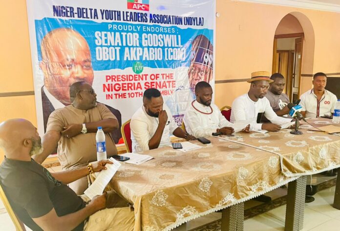 Niger Delta Youth Leaders endorse Akpabio’s Senate Presidency in Warri