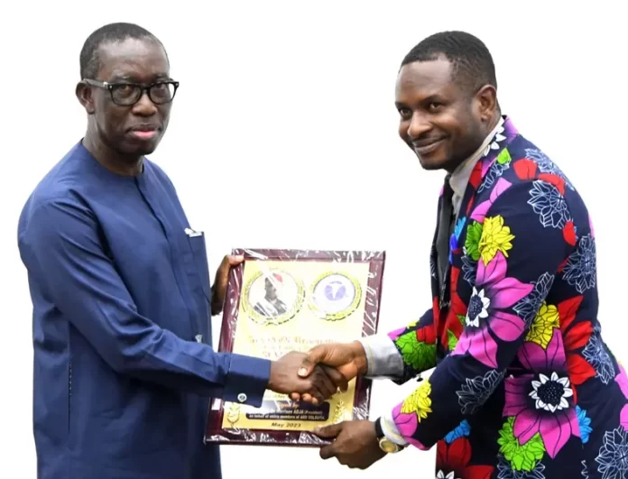 Okowa receives awards for performance; says administration prioritized peace-building