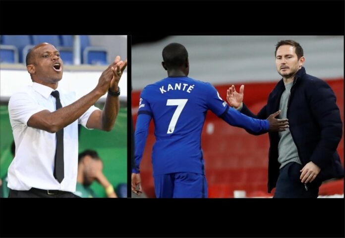 Super Eagles Legend Sunday Oliseh Blasts Lampard for Playing Kante Out of Position