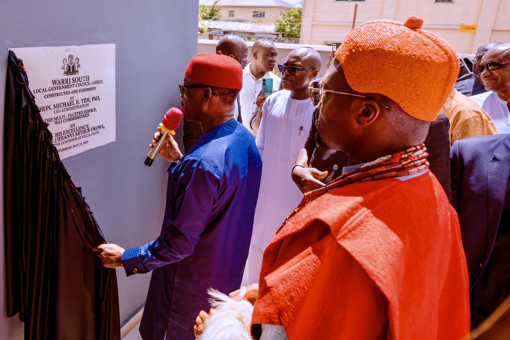 Okowa commissions Warri South Local Government Area lodge