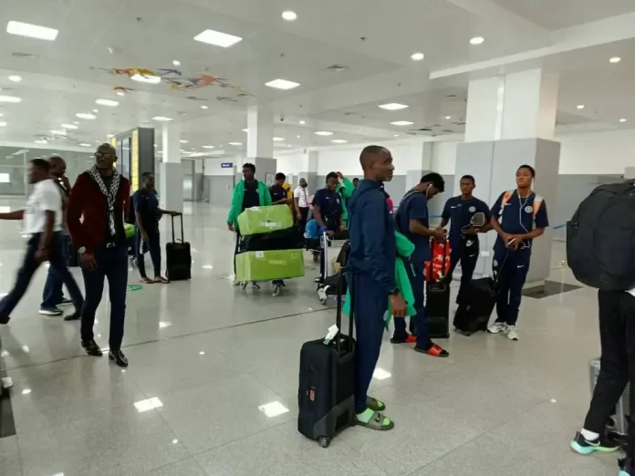 FIFA U-20: Flying Eagles arrive Nigeria after World Cup exit