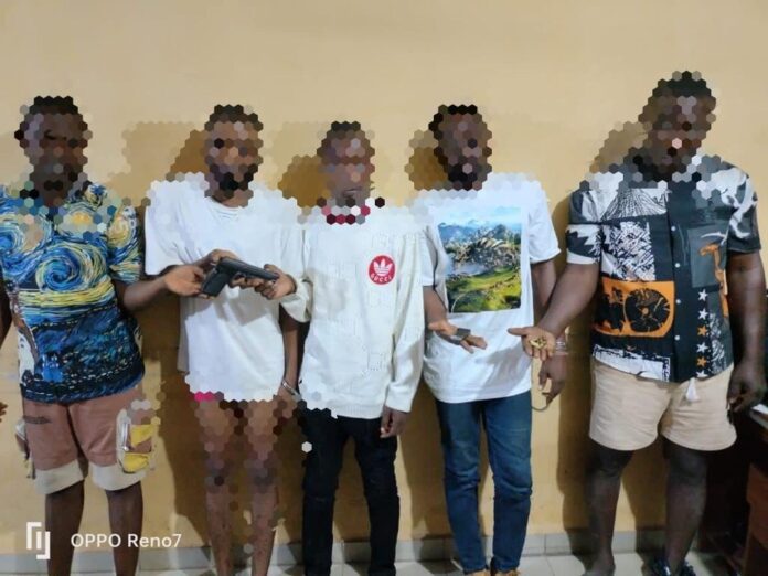 Delta Police arrest suspected armed robbers, cultist, kidnappers; recovers live ammunition