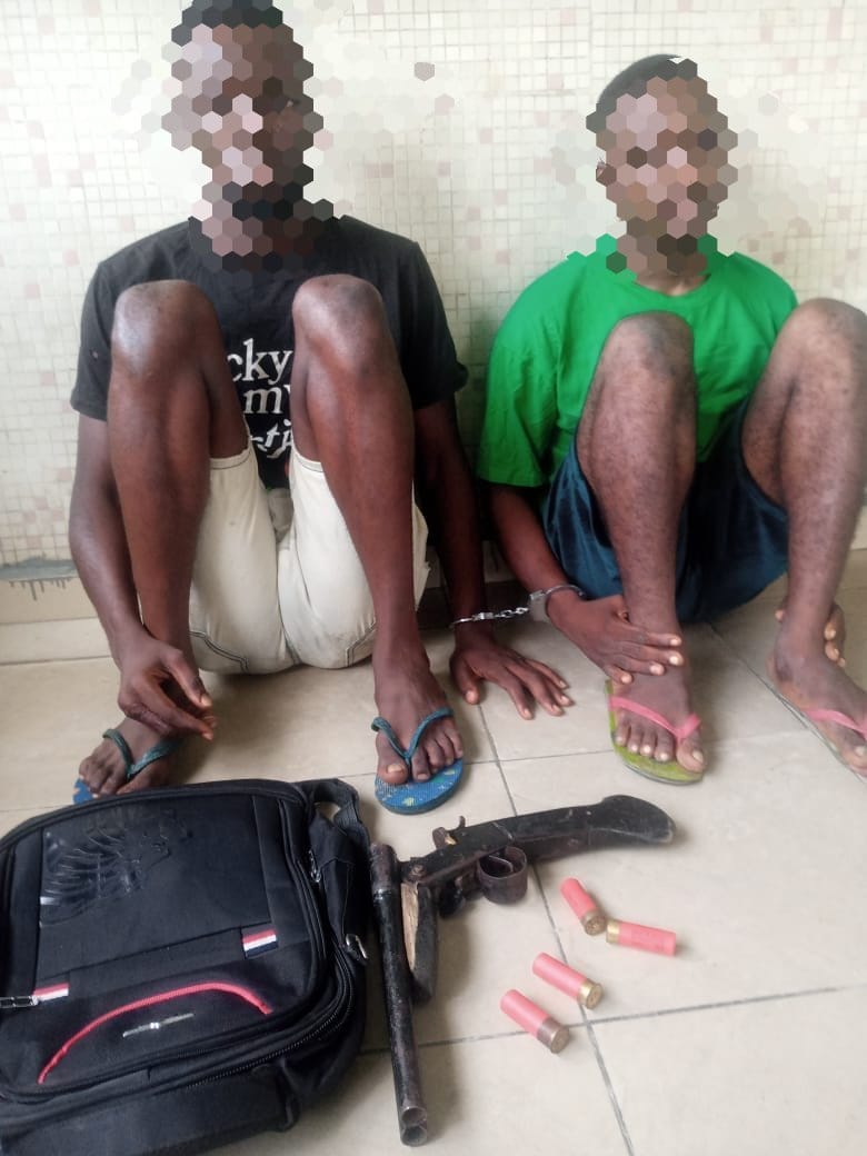 Delta Police Command arrests 6 man kidnapping/armed robbery syndicate, 2 armed robbers; recovers arms, ammunition, stolen motorcycles