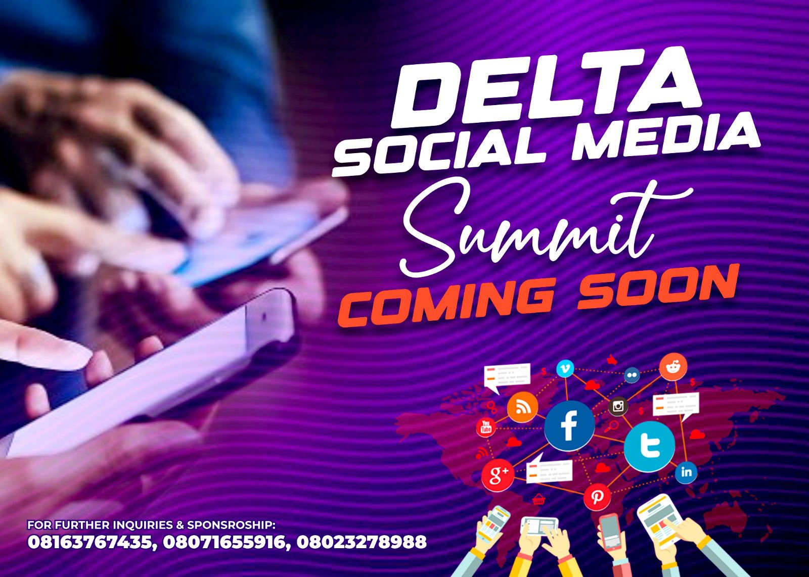 Delta Social Media Summit scheduled for August in Oghara