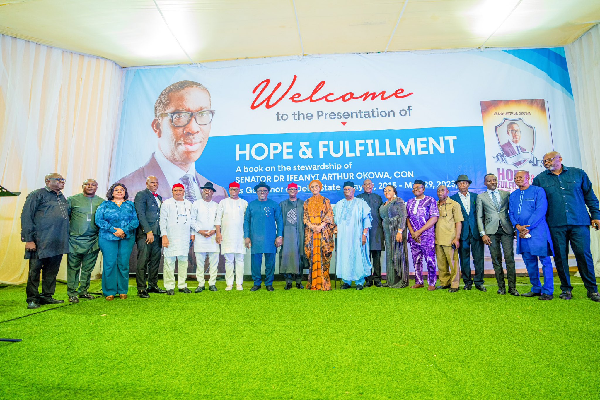 Oborevwori hosts public presentation of book titled “Hope and Fulfilment” on the stewardship of Ifeanyi Okowa