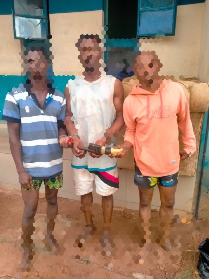 Delta police arrest suspected armed robbers, cultists