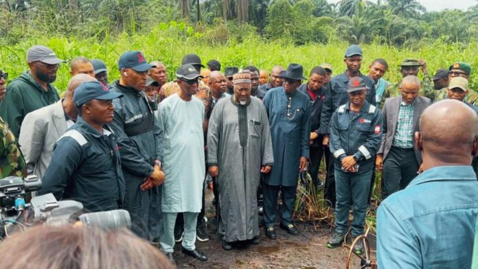 Oil Theft: FG hails Tompolo’s Tantita on improved security as Lokpobiri, Ribadu, Kyari, others visit Niger Delta