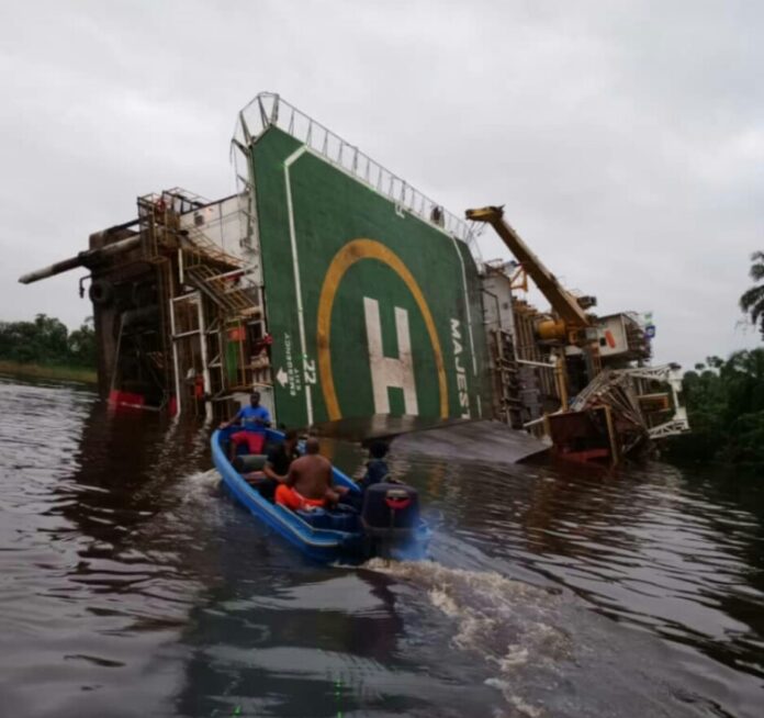 British national dies in mishap as Seplat denies ownership of capsized oil rig in Delta