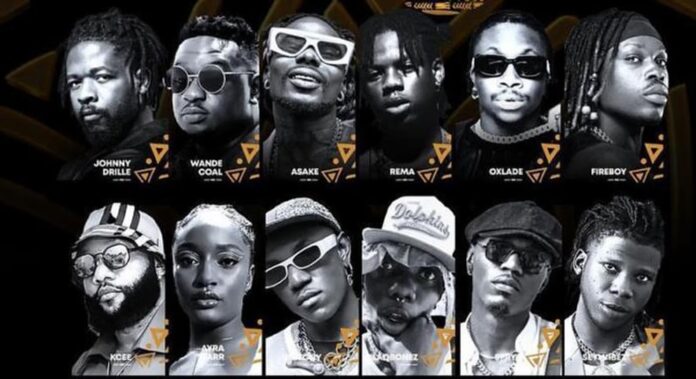 2023 Headies Award: Burna Boy, Rema, Asake emerge winners