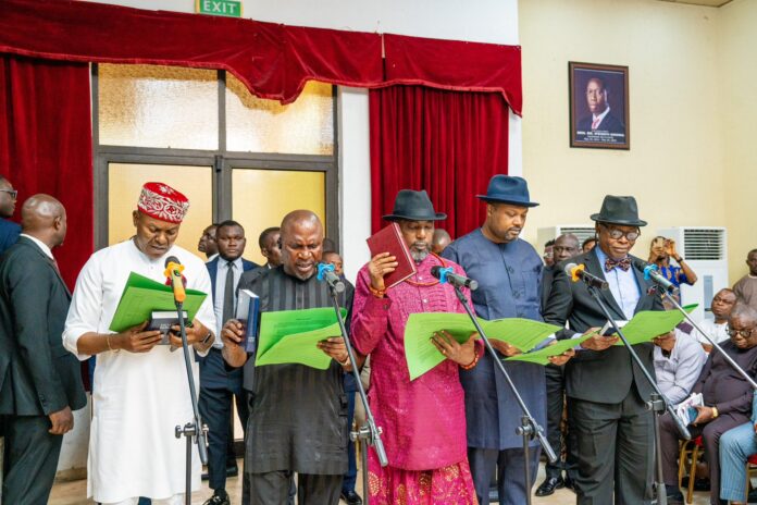 Oborevwori swears in Special Advisers, administration poised to break new grounds in infrastructural development