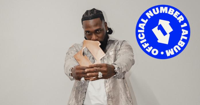 Burna Boy makes history as first African/afrobeats artiste with UK Number 1 album