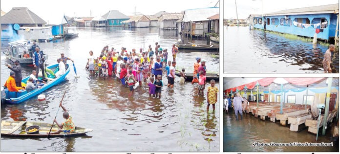 Polobubo: Flood cripples economic activities, displaces residents; community seeks govt intervention