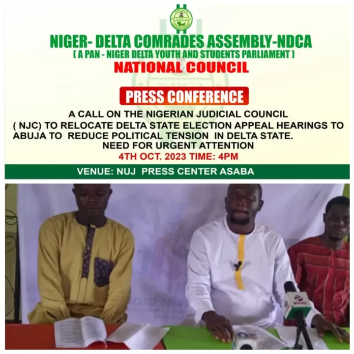 NJC urged to relocate all election appeal hearings in Delta to Abuja to reduce political tension