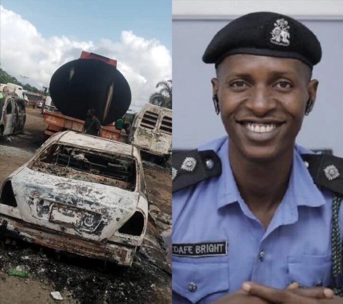 Delta Police Command reacts to tanker explosion incident, says 5 persons died