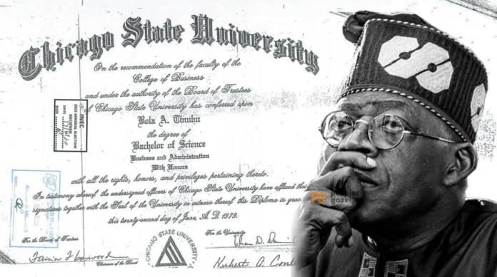 6 major findings about Tinubu from the Chicago State University documents