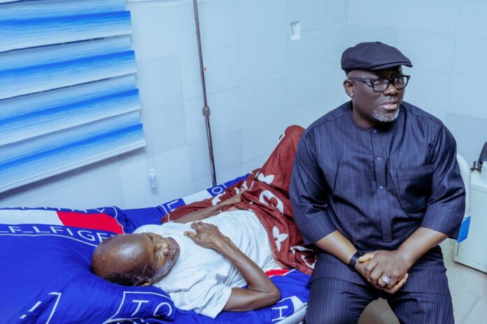 Oborevwori visits ailing Kokori, takes over hospital bills