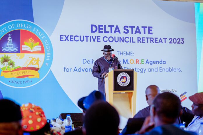 Oborevwori says administration is committed to ensuring excellence during State ExCo Retreat