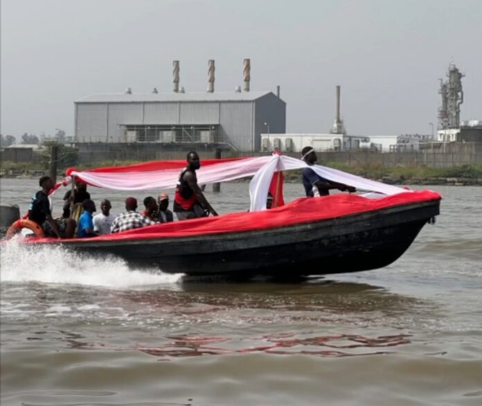 PIA: Ugborodo indigenes stage rally in Escravos River, 4 days to expiration of NUPRC's renewed ultimatum to SPDC, Chevron