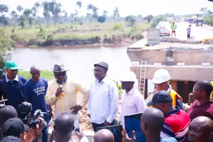 Delta State assures completion of Bedesegha bridge reconstruction by January 2024 