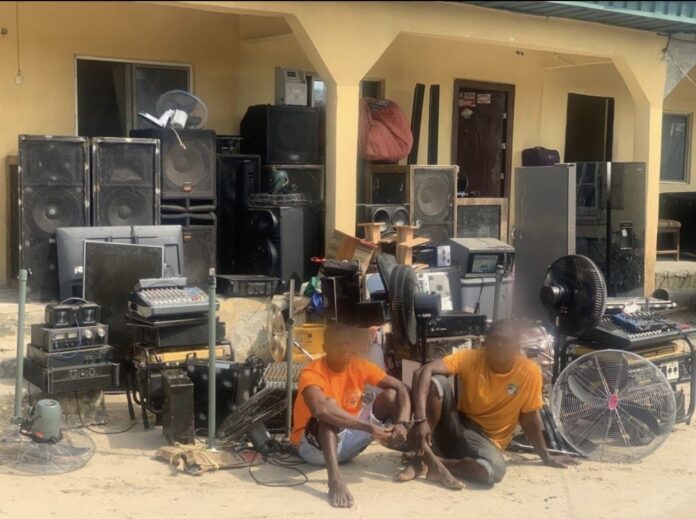 Delta Police arrests notorious robbery syndicate for stealing church musical instruments