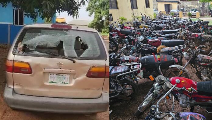 Okada Riders Protest: Delta Police Command arrests 8 suspects, impounds 53 motorcycles