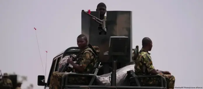 Military deploys armoured vehicles to Bomadi, soldiers raze more houses in Okuama