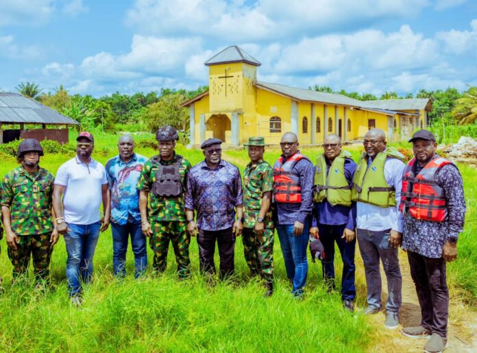 Oborevwori visits Okuama, says residents will return soon