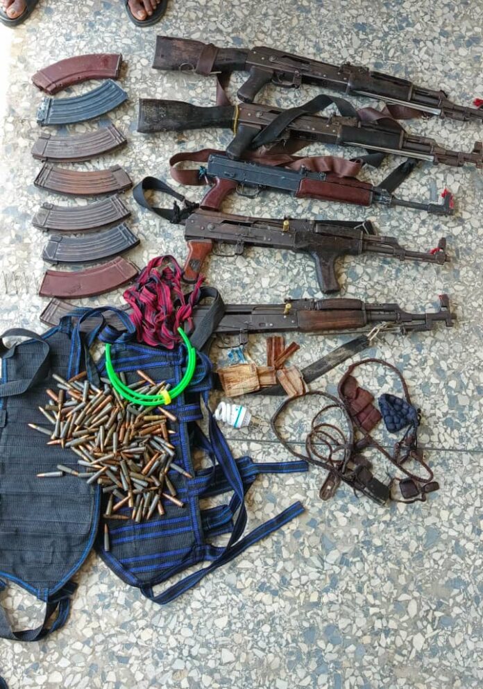 Delta Police Command burst criminal hideout in Agbarho, recovers ammunition