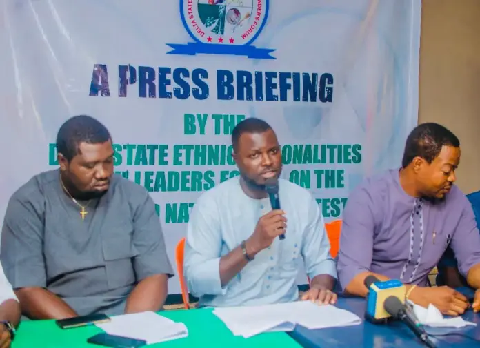 Delta ethnic nationality youth groups withdraw from national protest