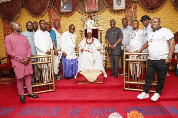 Orodje of Okpe Kingdom tasks Niger Delta youths on peace, security