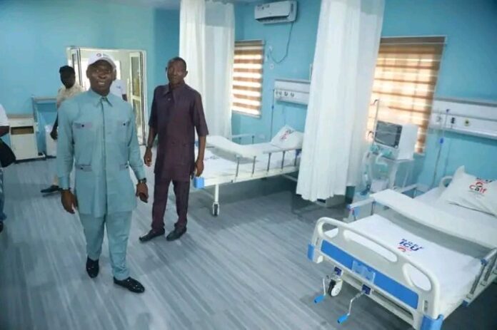 Delta govt receives ICU donated by Chuks Agidigbo Leadership Foundation